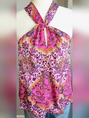 Rachel Zoe Hot Pink Top